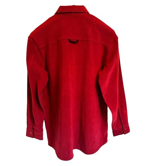 Castles Sport | Size M Arkansas Razorback College Long Sleeve Button Up Shirt - Picture 13 of 13